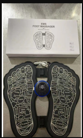 Rechargeable Foot Massage Instrument Pedicure Foot Pad EMS Pulse Foot Relaxation Massager Rechargeable Foot Massage Instrument Pedicure Foot Pad EMS Pulse Foot Relaxation Massager